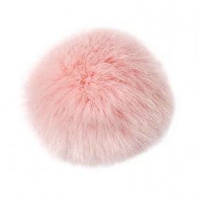 Kunstfellbommel | rosa | 10cm | #31070 | 5,99 €