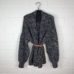 Strickanleitung JONA Cardigan - Oversize Cardigan mit Gürtel