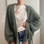 JONA Cardigan in moosgrün