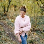 Strickanleitung MARTA Cardigan - Oversize Strickjacke mit Ballonärmel