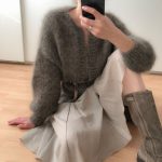 Strickanleitung MARTA Cardigan - Oversize Strickjacke mit Ballonärmel