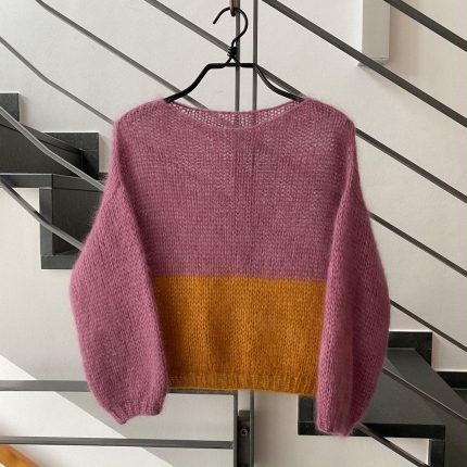 Strickanleitung MARTA Jumper - Kastiger Oversize Pullover