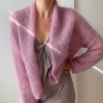 Strickanleitung MARTA Summercardigan - Strickjacke mit Schalkragen aus Mohair