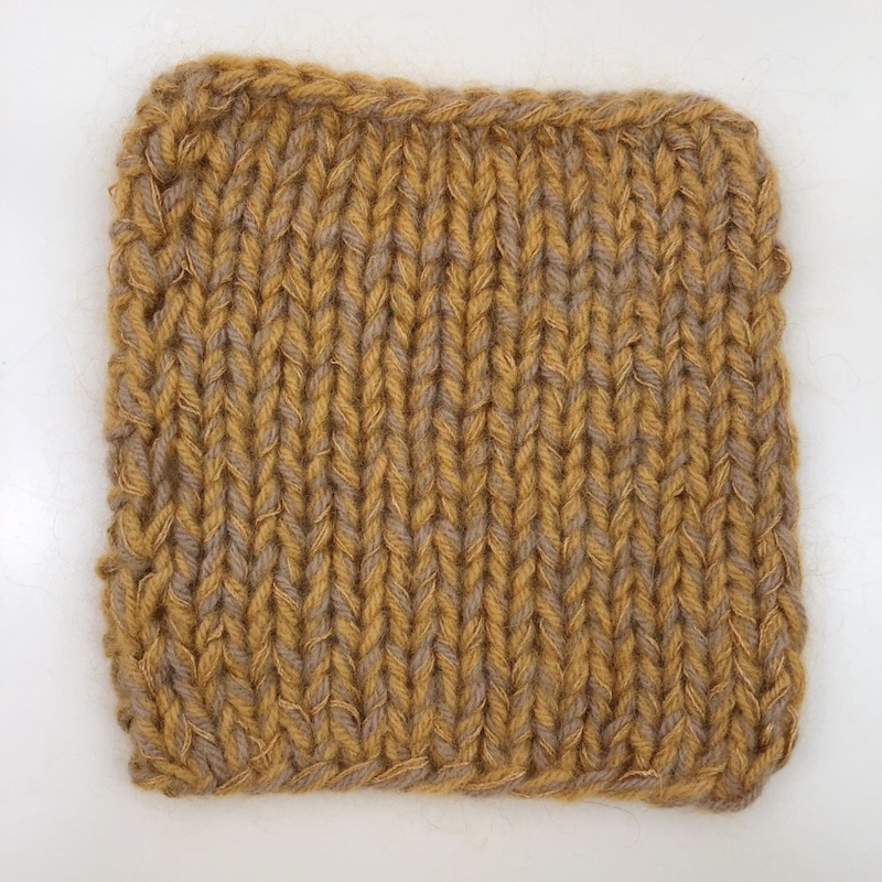 Meliert Stricken mit Lamana Como und Premia - Curry