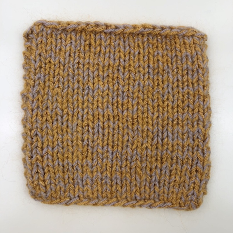 Meliert Stricken mit Lamana Como und Premia - Curry