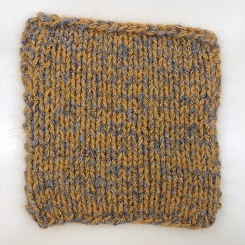 Meliert Stricken mit Lamana Como und Premia - Curry