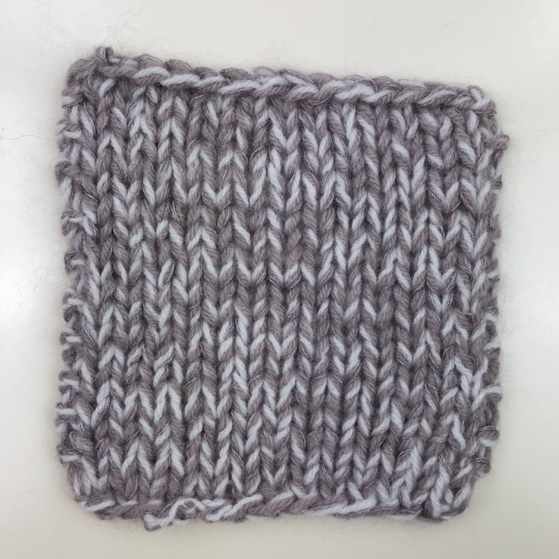 Meliert Stricken mit Lamana Como und Premia - beige