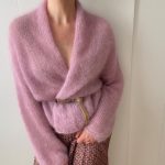 Strickanleitung MARTA Summer Cardigan - Lässige Strickjacke mit Schalkragen und schmalen Ärmeln aus Mohair zum selber stricken