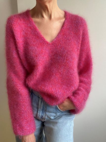 LOTILDA Strickanleitung KIM V-Neck Jumper